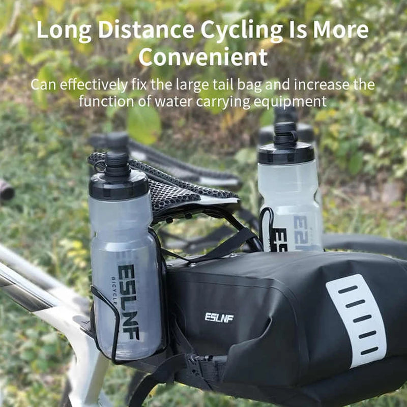 Bike Saddle Extension Mount Stable Aluminum Alloy Saddle Bag Stabilizer Multifunctional Water Bottle Bracket Bike Accessories