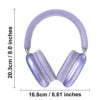 GENAI Headband-style IPX3 Waterproof Wireless Gaming Headphones Active Noise Cancellation (ANC) for V5.3 Type-C Charging