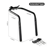Bike Saddle Extension Mount Stable Aluminum Alloy Saddle Bag Stabilizer Multifunctional Water Bottle Bracket Bike Accessories