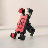 Bicycle Phone Holder Motorcycle Mount 360 Rotation Universal Handlebar Auto Lock Shockproof Cycling Accessories GPS Navigation