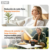 ZNP N04 TWS Wireless Earbuds With Touch Screen Bluetooth AI Translation Headphones Comfort Fit Noise Reduction Earphones