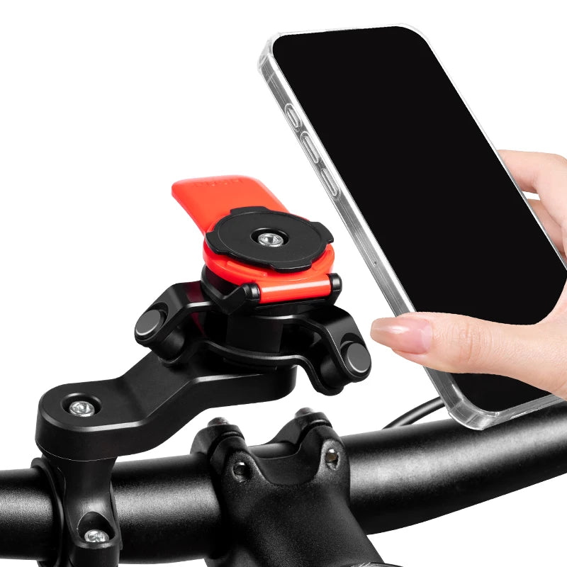 Universal 360° Rotatable and Detachable Phone Mount, Bicycle Mount, Motorcycle Handlebar Mount, Riding Accessories