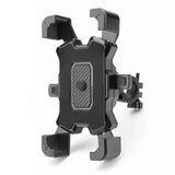 Bicycle Phone Holder Motorcycle Mount 360 Rotation Universal Handlebar Auto Lock Shockproof Cycling Accessories GPS Navigation