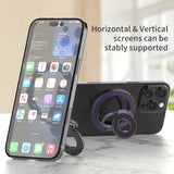 Double Sided Magnetic Phone Holder for Magsafe Cellphones Stand Ring Grip Support Phone Accessories