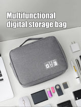 Multifunctional Digital Bag Data Cable Headphones Hard Drive Power Supply Digital Handbag Electronic Accessory Storage Bag