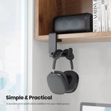 No Punch Table Clip Hook Headphone Holder 360 Degree Rotating Headphone Holder Miscellaneous Storage Hanging Hot Selling