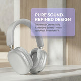 GENAI Headband-style IPX3 Waterproof Wireless Gaming Headphones Active Noise Cancellation (ANC) for V5.3 Type-C Charging