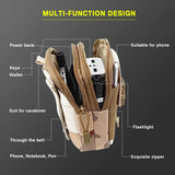 Tactical Molle Belt Pouch Military Waist Bag EDC Tool Organizer Phone Holster Holder For Men Outdoor Hiking Camping Hunting Gear