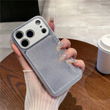 luxury Multi functional Leather Card Holder Wallet Case For iPhone 11 12 13 14 15 16 17 18 Pro Max 8 Plus Lens Protection Cover
