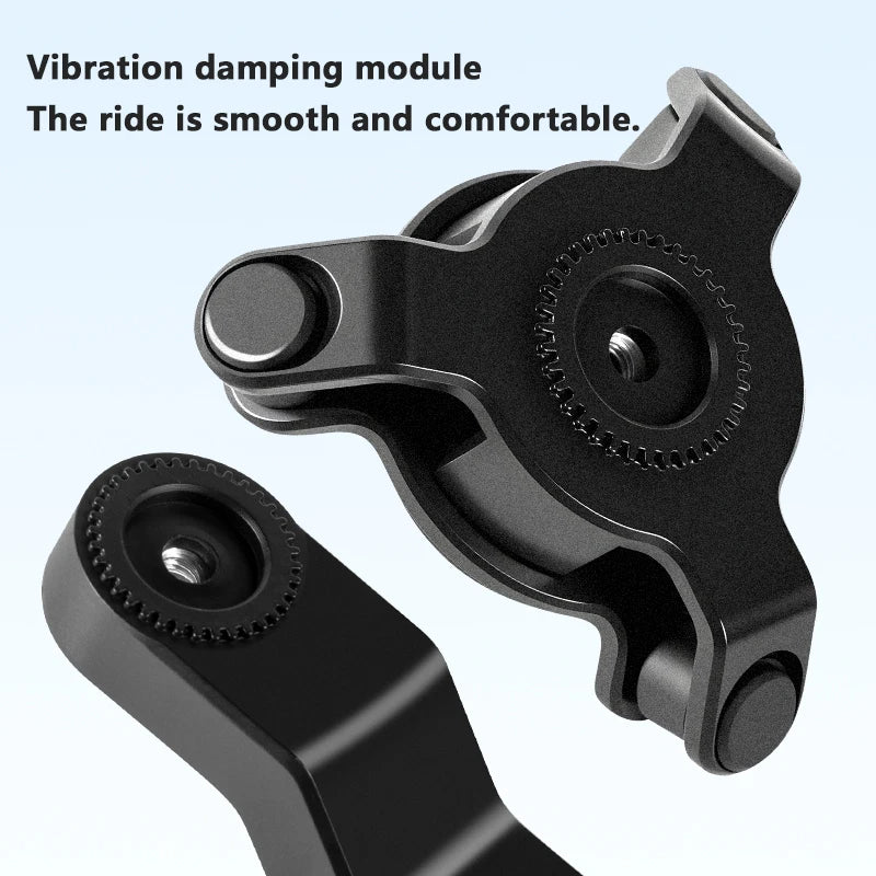 Universal 360° Rotatable and Detachable Phone Mount, Bicycle Mount, Motorcycle Handlebar Mount, Riding Accessories