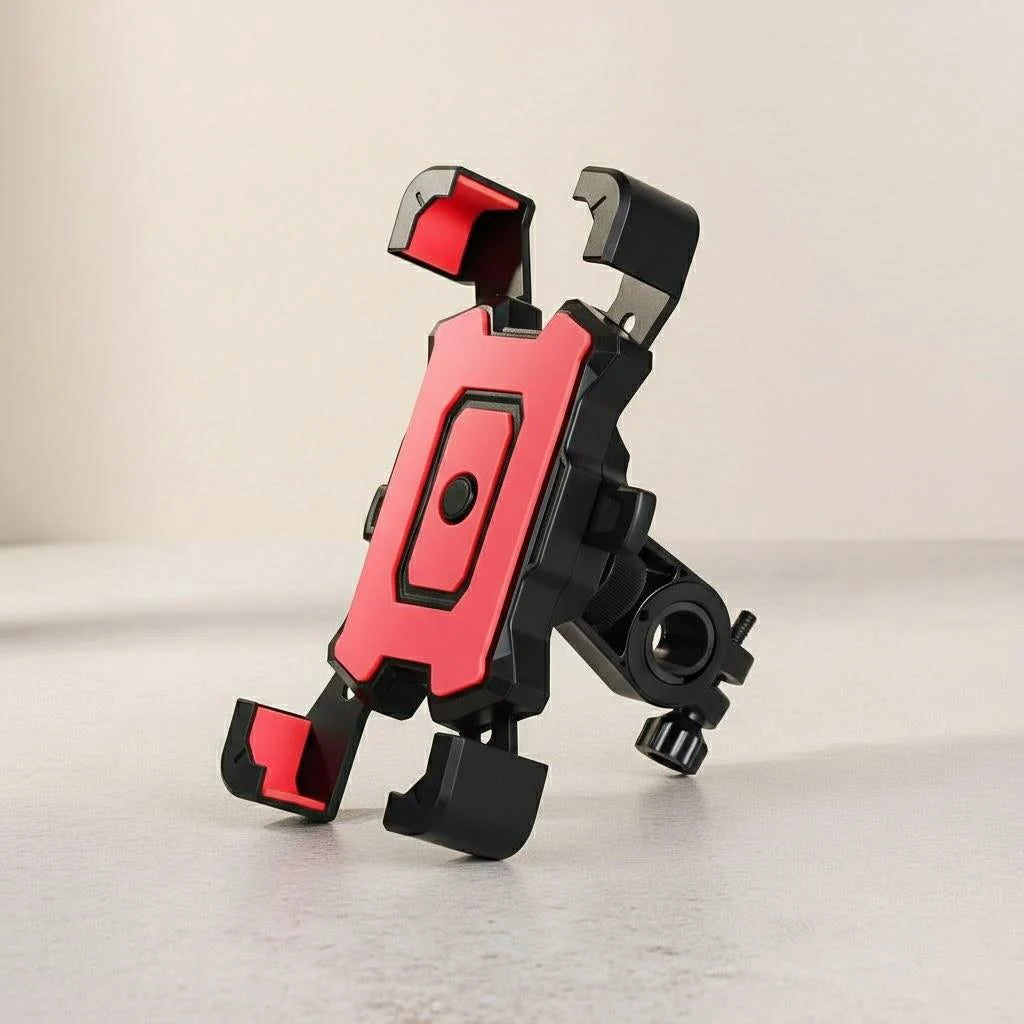 Bicycle Phone Holder Motorcycle Mount 360 Rotation Universal Handlebar Auto Lock Shockproof Cycling Accessories GPS Navigation