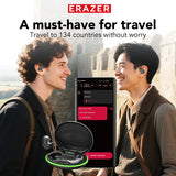 EARZER XF58 In-Ear Bluetooth Headphones With Microphone Translator Earphones TWS Sport Wireless Earbuds Comfort Ultra-thin MP3