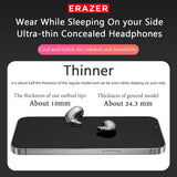 EARZER XF58 In-Ear Bluetooth Headphones With Microphone Translator Earphones TWS Sport Wireless Earbuds Comfort Ultra-thin MP3